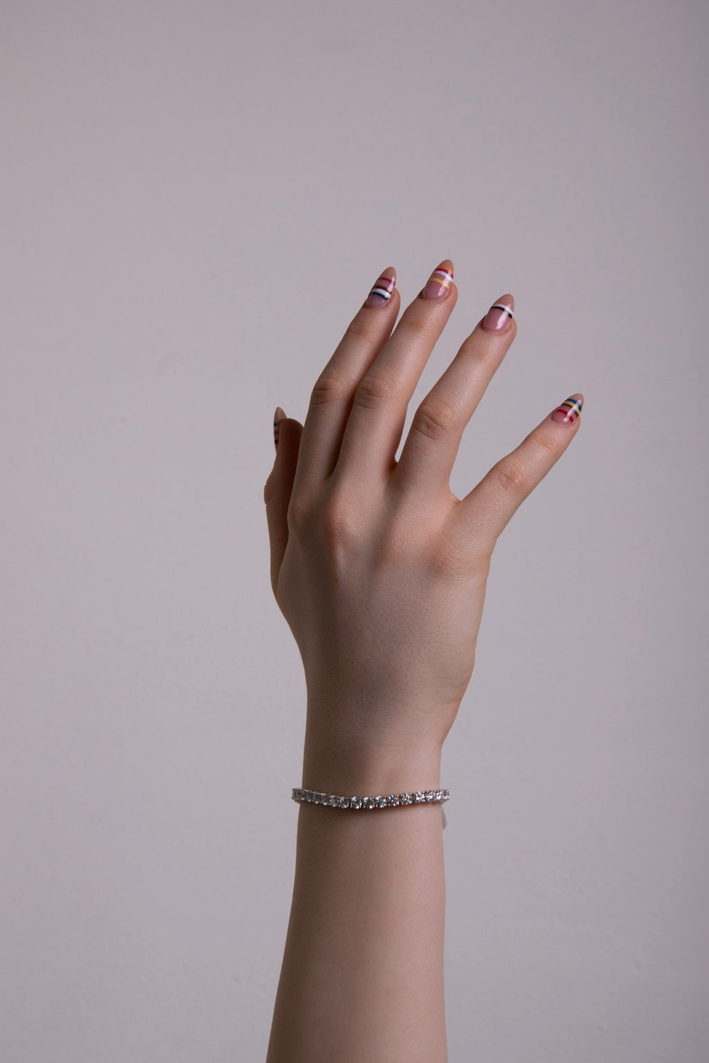 Bransoletka Tennis Moissanite 3mm Srebro 925 20cm
