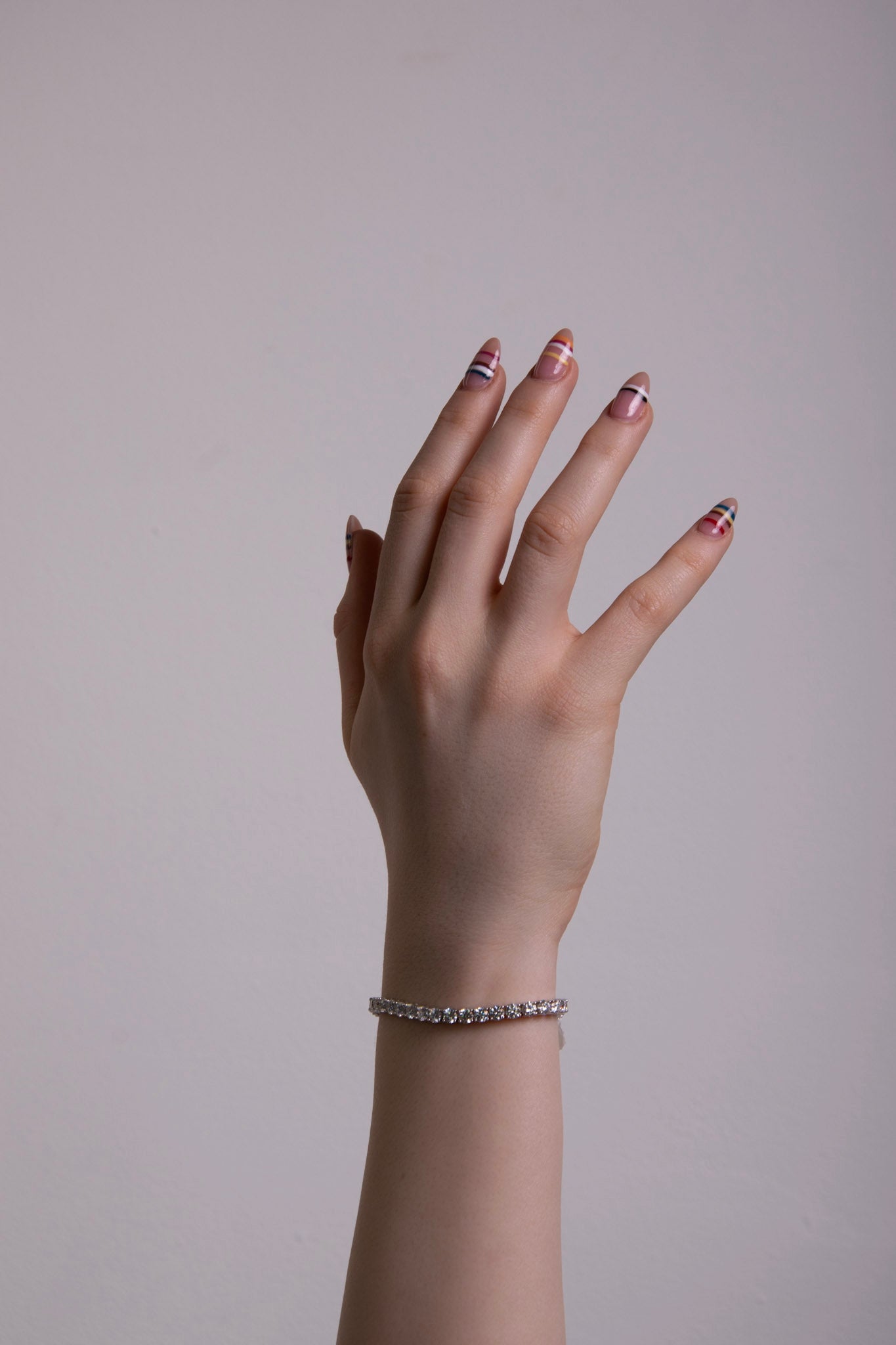 Bransoletka Tennis Moissanite 3mm Srebro 925 20cm